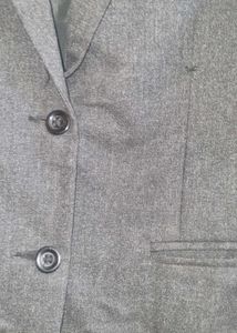 Classic Grey Blazer Jacket