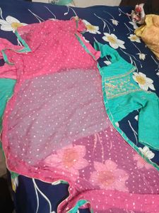 Peacock Embroidery suit