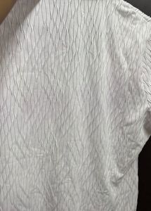 Textured Button-Up Shirt
