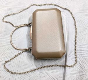 Elegant Gold Clutch Bag