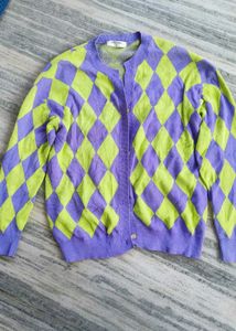 Argyle Cardigan - Unique &amp; Stylish