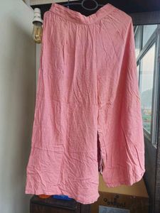 Elegant Pink Embroidered Suit Set