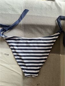 Nautical Striped Bikini Bottom