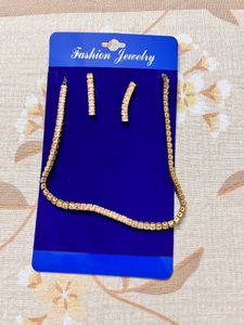 Golden Necklace Set