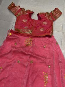 Pink Lehenga Choli Set