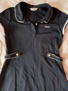 Cute Fila Black Dress