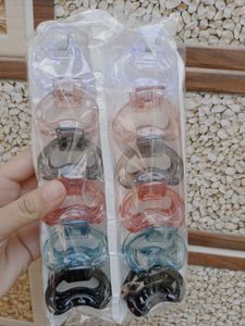 Colorful Hair Claw Clips -  Pack of 12