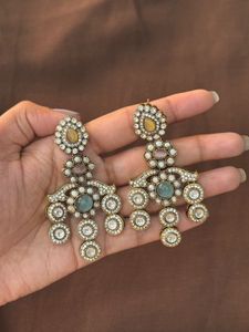 Elegant Oxidized Jhumka Earrings