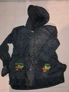 Embroidered Puffer Jacket