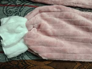 Cozy Pink Plush Nightgown