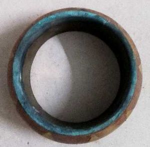 Boho Wood & Turquoise Ring