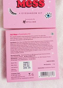 Myglamm Popxo HOT MESS 4 EYESHADOW KIT
