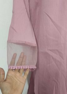 pakistani patchwork pink suit🌷