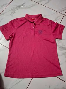 Pink Polo T-Shirt