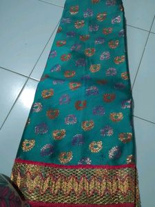 Semi Stitched Lehnga With Blouse