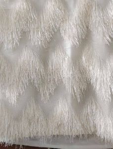 White Fringed Top