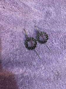 Unique Floral Hoop Earrings