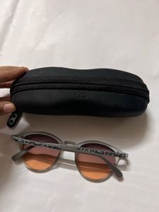 Lenskart stylish Round Sunglasses with Case