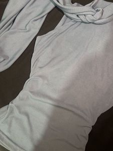 Chic Sleeveless Turtleneck Top