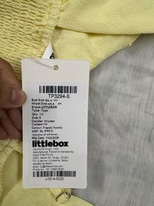 Littlebox Asymmetric One Shoulder Ruffle Peplum To