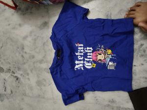 Blue Graphic T-Shirt