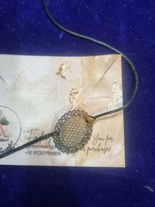 Resin Flower Pendant Necklace