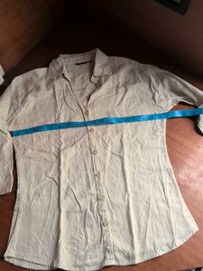 Chic Polka Dot Button-Up Shirt