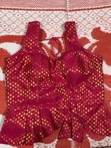 New Readymade rani Pink Padded Blouse