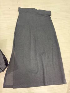 Black Casual Skirt