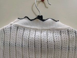 🤍 Chrochet Knit Top! 🌬️