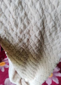 Cozy Cream Faux Fur Scarf