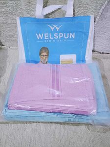 New Welspun Bath Towel set