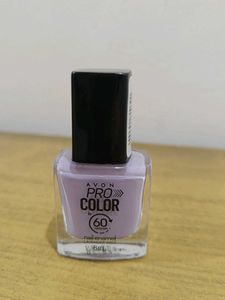 Avon Pro Color Nail Polish Lavender Bolt