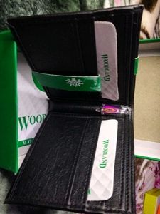 WOODLAND WALLET AND BELT FOR MEN COMBO