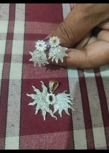 Sparkling Sunburst Jewelry Set