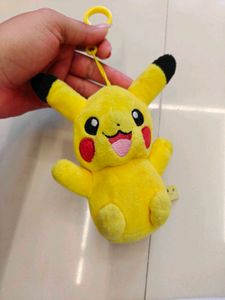 Cute Pikachu Plush Keychain