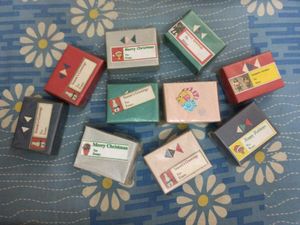 Set of 10 Small Gift Boxes