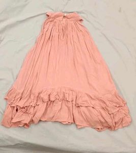 Chic Pink Ruffle Dress