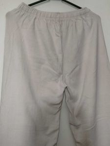 Comfortable Beige Palazzo Pants