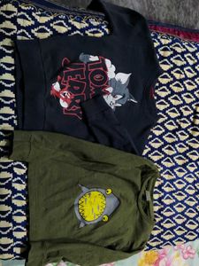 Kids T-shirts with Tom & Jerry & Shark
