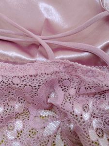 272 -- lace satin bikini 👙 set