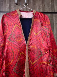 Bandhani Jacket Dress