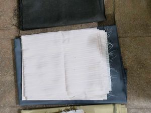Unstitched Fabric Pieces