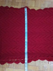 Red Knit Wrap