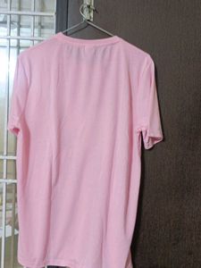 Pink Butterfly Graphic T-Shirt