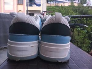 Sky Blue &amp; White Sneakers