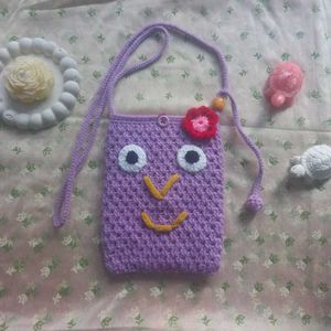 Handmade Crochet Crossbody Bag