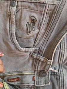 Cantabil Gray Denim Jeans