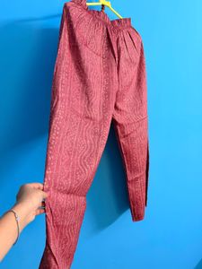 New Elegant Pink Printed Palazzos