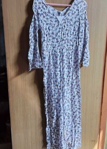 Flowy Floral jumpsuit Dress